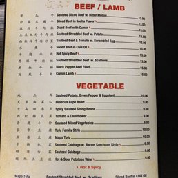 Menu Menu