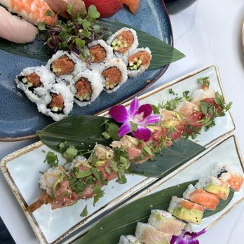 Sushi Taisho - Taisho Combo 1, Carlsbad Lagoon Roll, Rainbow Roll - Sushi Bars Near Me - Carlsbad, California Sushi Taisho - Taisho Combo 1, Carlsbad Lagoon Roll, Rainbow Roll - Sushi Bars Near Me - Carlsbad, California