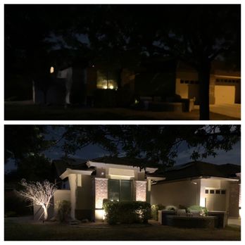 North Star Outdoor Lighting - Before/after pics - sorry if they are blurry...they look even better in person:) - Lighting Fixtures & Equipment Near Me - Scottsdale, Arizona North Star Outdoor Lighting - Before/after pics - sorry if they are blurry...they look even better in person:) - Lighting Fixtures & Equipment Near Me - Scottsdale, Arizona