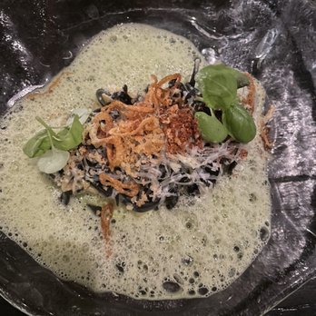 Stubborn Seed - SPRING ASPARAGUS & BLUE CRAB NOODLES - New American Near Me - Miami Beach, Florida Stubborn Seed - SPRING ASPARAGUS & BLUE CRAB NOODLES - New American Near Me - Miami Beach, Florida