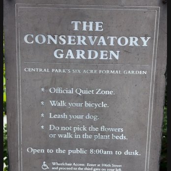 The Conservatory Garden - Rules and Regulations - Parks Near Me - New York, New York The Conservatory Garden - Rules and Regulations - Parks Near Me - New York, New York