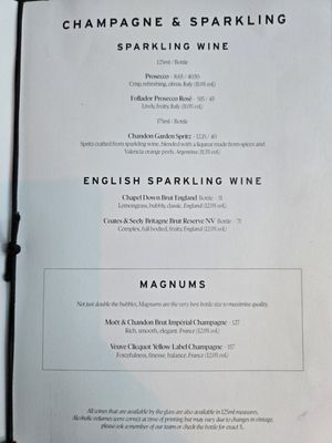 Menu photo 1 Browns Liverpool Liverpool, XMS