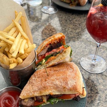 The Rooftop - Steak sandwich - Asian Fusion Near Me - Beverly Hills, California The Rooftop - Steak sandwich - Asian Fusion Near Me - Beverly Hills, California