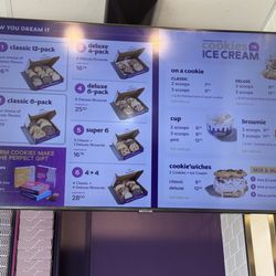 Partial menu