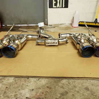 Massautowerks - Got my quad tip exhaust installed in shop the next day it arrived. - Auto Parts & Supplies Near Me - Woonsocket, Rhode Island Massautowerks - Got my quad tip exhaust installed in shop the next day it arrived. - Auto Parts & Supplies Near Me - Woonsocket, Rhode Island