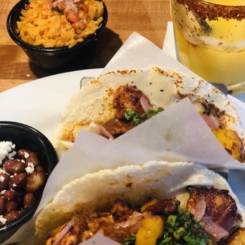 Cocina Madrigal - al pastor tacos with pineapple and a mango marg - Tacos Near Me - Phoenix, Arizona
