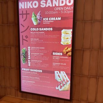 Niko Sando - Sandwiches Near Me - Los Angeles, California