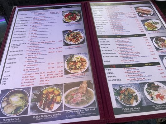 Menu photo 6 Pho Long Vancouver, BC Menu photo 6 Pho Long Vancouver, BC