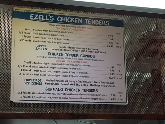 Menu photo 3 Ezell's Famous Chicken Lynnwood, WA