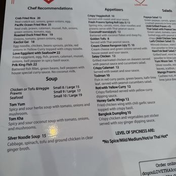 Love Thai Restaurant - Menu - Thai Near Me - Concord, California Love Thai Restaurant - Menu - Thai Near Me - Concord, California