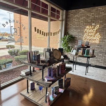 Grounded Coffee Bar - Inside - Bookstores Near Me - New Lenox, Illinois