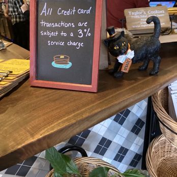 Stax - Credit card fee notice - Breakfast & Brunch Near Me - Marlboro, New Jersey