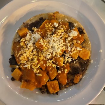 Tacombi - Sweet Potato tostada - Cocktail Bars Near Me - Bethesda, Maryland Tacombi - Sweet Potato tostada - Cocktail Bars Near Me - Bethesda, Maryland
