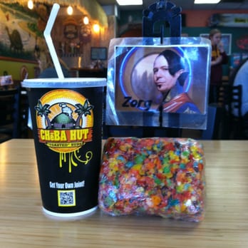 Cheba Hut Toasted Subs - Tasty Fruity Pebble marshmallow treat. And, instead of a table number, you get a pop culture dude. - Sandwiches Near Me - Mesa, Arizona Cheba Hut Toasted Subs - Tasty Fruity Pebble marshmallow treat. And, instead of a table number, you get a pop culture dude. - Sandwiches Near Me - Mesa, Arizona