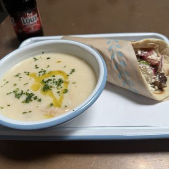 Souvla - Lamb Sandwich and Avgolemono Soup - Greek Near Me - San Francisco, California