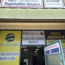 Sofia's Vehicle Registration