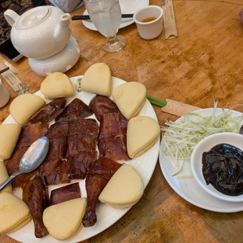 Koi Palace - Roast duck slices w/ buns, set menu portion - Dim Sum Near Me - Daly City, California