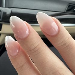 TD Nails & Spa - Added time stamps to all photos. This photo was taken at 4:14 pm and shows the full in lines under my single coat of polish