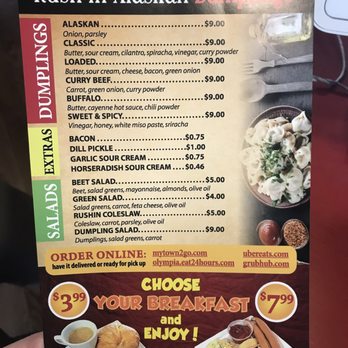 Rush In Dumplings - Russian Near Me - Olympia, Washington