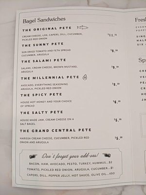 Menu photo 6 Pete's Bagels St. Petersburg, FL Menu photo 6 Pete's Bagels St. Petersburg, FL
