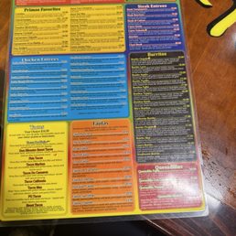 Menu Menu