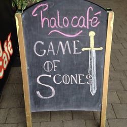 Halo Cafe - Game of Thrones ? Game of Scones !