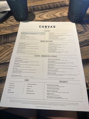 Menu photo 2 Canvas Orlando, FL