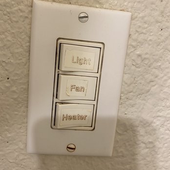 Cortez Electric  - Old Bathroom Fan Control - Electricians Near Me