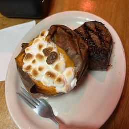 Sweet Potato with marshmallow Sweet Potato with marshmallow