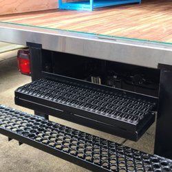 KG Weld - Removable mid step, and painted black to match!