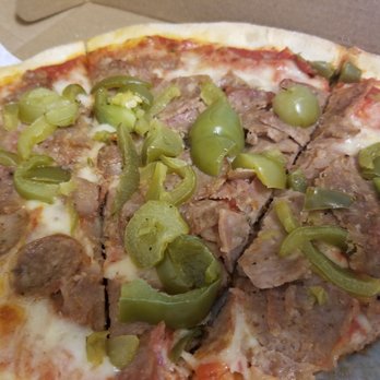 Luigi's Pizza & Restaurant - How do you hand a customer a pizza that looks like this trash!!! - Pizza Near Me - Neptune City, New Jersey Luigi's Pizza & Restaurant - How do you hand a customer a pizza that looks like this trash!!! - Pizza Near Me - Neptune City, New Jersey