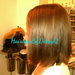 Hairapy by: Daisy Q. - Cut and color using Wella