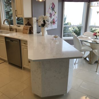 Kami Countertops - Perfection for end of old counter.....as they made it larger! - Countertop Installation Near Me - Kamloops, British Columbia