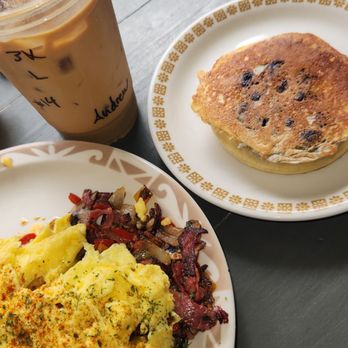 Kittitas Cafe - Hash w/ side pancake - Breakfast & Brunch Near Me - Kittitas, Washington Kittitas Cafe - Hash w/ side pancake - Breakfast & Brunch Near Me - Kittitas, Washington