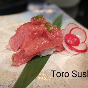 Kimu Sushi - Ground toro on top of toro- almost a little too soft, borderline mushy. - Sushi Bars Near Me - Long Beach, California