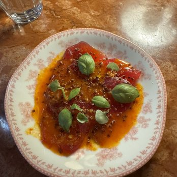 Corsica - Tuna carpaccio - Wine Bars Near Me - Denver, Colorado