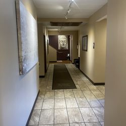 Yoga Life - Hallway to get to the upstairs studio
