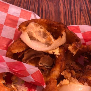 Eddy's Burgers - Raw onion rings - Chicken Wings Near Me - Grants Pass, Oregon Eddy's Burgers - Raw onion rings - Chicken Wings Near Me - Grants Pass, Oregon