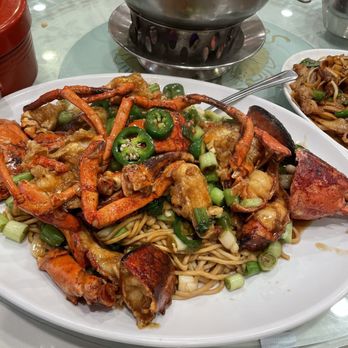 Seafood Cove 2 - 2lb house special lobster with noodles - Dim Sum Near Me - Westminster, California Seafood Cove 2 - 2lb house special lobster with noodles - Dim Sum Near Me - Westminster, California