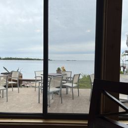 View of Lake Superior from our table View of Lake Superior from our table