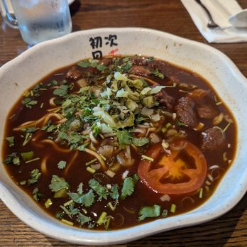 First Meeting Noodle - Southwest - Taiwanese Tomato Beef Brisket Noodle Soup - Chinese Near Me - Rochester, Minnesota