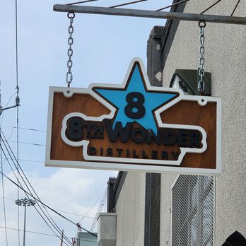 8th Wonder Distillery - Sign - Distilleries Near Me - Houston, Texas 8th Wonder Distillery - Sign - Distilleries Near Me - Houston, Texas