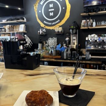 Mix and Mingle Coffee Lounge - Beignets (3) and espresso martini - Coffee & Tea Near Me - Clinton, Maryland