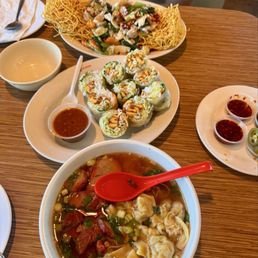 #35. House Wonton Noodles #8. Chicken Satay Hand Rolls #35. House Wonton Noodles #8. Chicken Satay Hand Rolls
