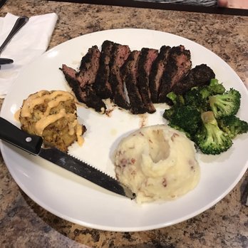 Marley's Brewery and Grille - Flank steak with coffee rub and crab cake - Breweries Near Me - Bloomsburg, Pennsylvania