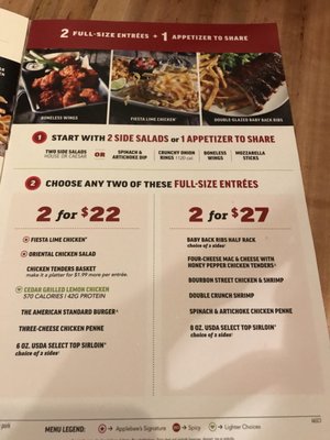 Menu photo 3 Applebee's Grill + Bar Chino, CA