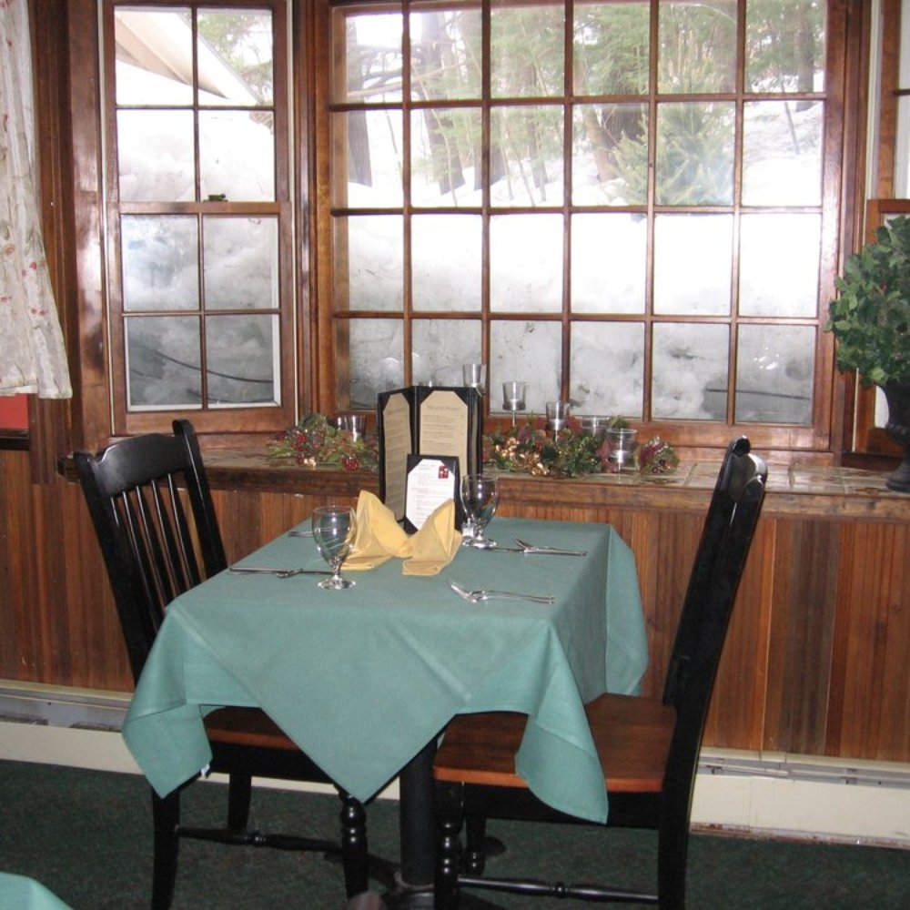 Bernerhof Inn - our table at dinner - Bed & Breakfast Near Me - Glen, New Hampshire