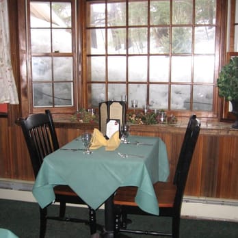 Bernerhof Inn - our table at dinner - Bed & Breakfast Near Me - Glen, New Hampshire Bernerhof Inn - our table at dinner - Bed & Breakfast Near Me - Glen, New Hampshire