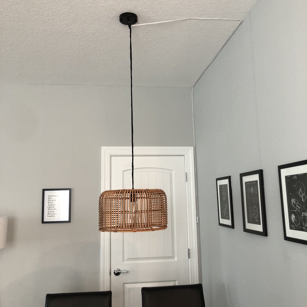 Devinion Haus - After: dining table lighting solution - Interior Design Near Me - Tarrytown, New York Devinion Haus - After: dining table lighting solution - Interior Design Near Me - Tarrytown, New York