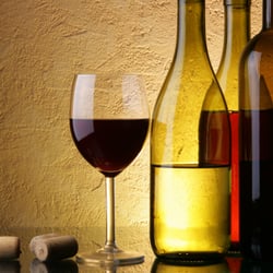 Le Pressoir de Bacchus - Cityvox V7 Page Carrefour des Tops Bar vin rouge vin blanc bouchon liège verre bouteille illustration